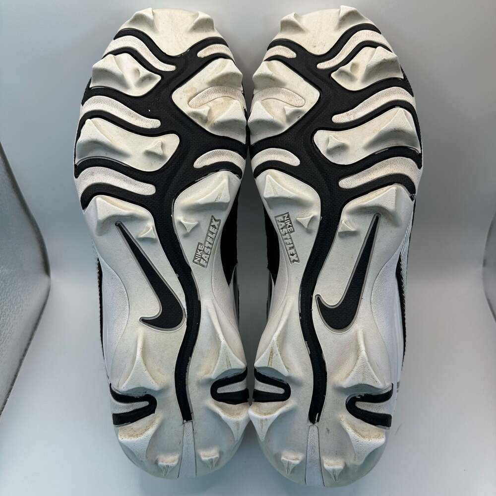 Nike Vapor Edge Shark Football Cleats CD0074-001 Black/White - Picture 8 of 8